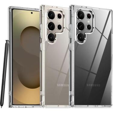 Imagem de Capa para Celular KEKBOXQ Samsung S25 Ultra 6,9" Transparente TPU
