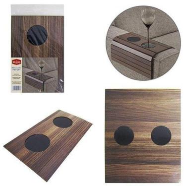 Imagem de Porta Copo De Madeira Para Sofa 39X29Cm 4Mm - Nova Alianca