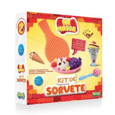 Imagem de Ki Massa - Massinha Modelar Infantil 3002 - Sunny Brinquedos, Kit de s