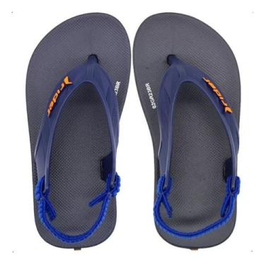 Imagem de Chinelo Infantil Masculino Elastico Bebe Rider R1 Baby, 19, Marinho