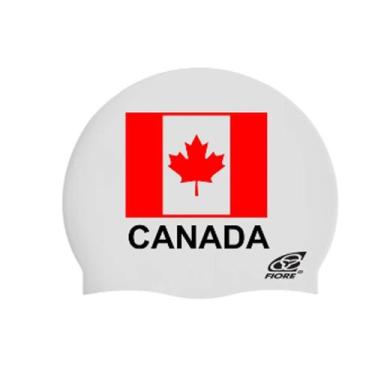 Imagem de Touca Para Natação De Silicone Paises - Fiore, Canada