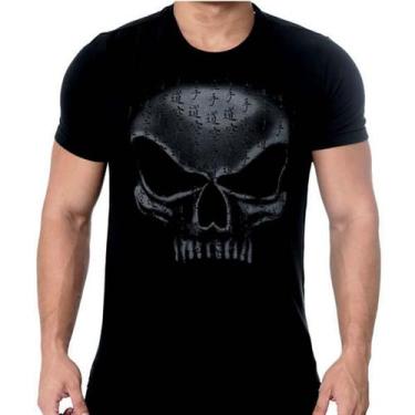 Imagem de T-shirt flex wheeler preto - black skull - clothing (gg), GG, PRETO