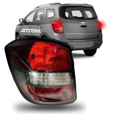 Imagem de Lanterna luz de freio Lado Esquerdo Motorista Spin Ano 2013 a 2018 Tra