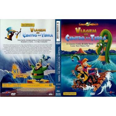 Imagem de viagem ao centro da terra desenho dvd