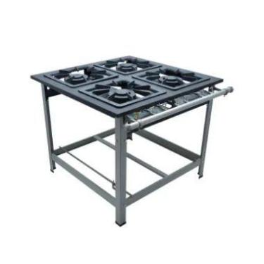 Imagem de Fogao 04bd 40x40 qd p09 m14 m stori premium q duplos - METALMAQ