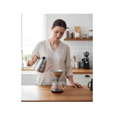 Imagem de 2x Coador Café Aço Inox 103 - Filtro Permanente Ecofiltro - Congratula