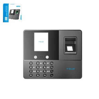 Imagem de Relógio De Ponto IT BLUE Com Rconhecimento Facial E Impressão Digital