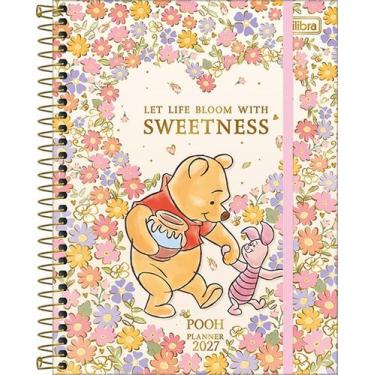 Imagem de Agenda espiral Pooh Planner 2027 M7 Tilibra, Unico, Unico