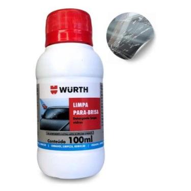 Imagem de Limpa Parabrisa Concentrado Wurth 100ml Máxima Visibilidade e Limpeza 