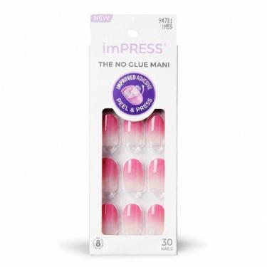 Imagem de Unhas Autocolantes Kiss Ny Impress The No Glue Mani Secretly Yours Im5