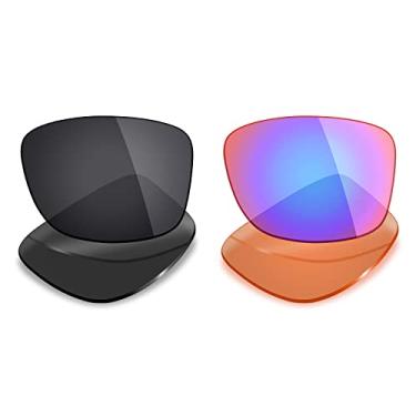 Imagem de Mryok 2 pares de lentes polarizadas de substituição para óculos de sol Oakley Jupiter Squared – Opções