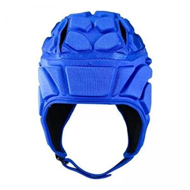 Imagem de shamjina 2x Capacete Ultraleve Rúgbi Proteção Da Cabeça Futebol Capacete de Futebol Goleiro Proteção Da Cabeça EVA Estofado à Prova de Choque Chapéu Scrum 4 Si