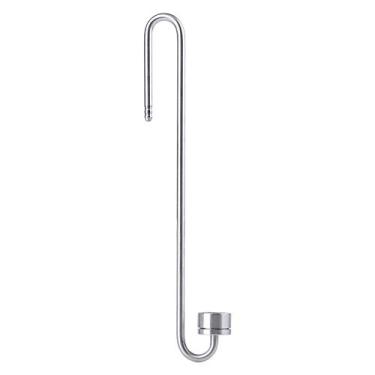 Imagem de GLOGLOW Difusor de CO2, 2 tipos de aço inoxidável, difusor de dióxido de carbono, difusor de aquário, equipamento para pequenos tanques de peixe (C (300 mm)