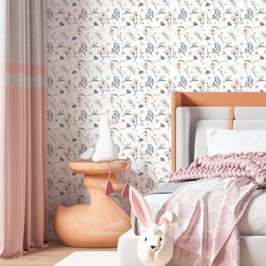 Imagem de Papel de Parede Adesivo Infantil Flor de Lavanda