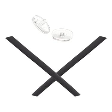 Imagem de Mryok Kits de substituição para fones de ouvido Oakley Ejector OO4142 – Opt, Preto, One Size