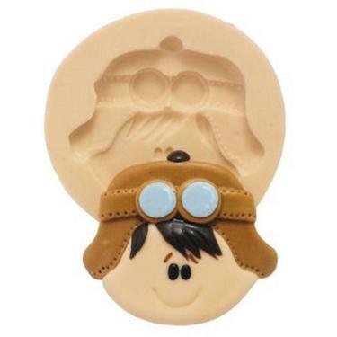 Imagem de Molde De Silicone Rosto Aviador