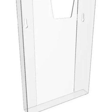 Imagem de Display Porta Folder Acrílico Suporte De Papel A4