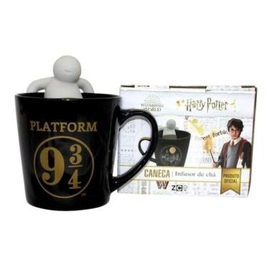 Imagem de Caneca Buck Hogwarts com Infusor para Chá: Harry Potter