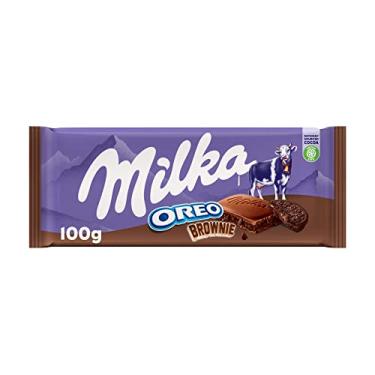 Imagem de Chocolate Milka Recheado Oreo Brownie 100G