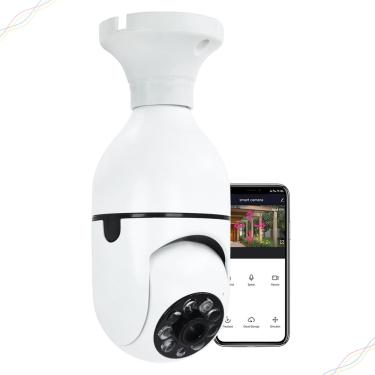 Imagem de Câmera de Segurança Ip Tipo Lâmpada Wifi Full Hd Visão Noturna com Alarme Yoosee Y817