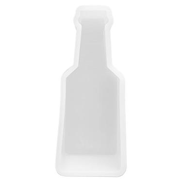 Imagem de Molde de silicone Freshie para garrafa de cerveja | Tamanho 3,8 cm de largura x 10,1 cm de comprimento x 2,5 cm de profundidade | Garrafa de pescoço longo | Molde para garrafa de cerveja para frescor, sabão, resina, velas