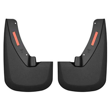 Imagem de Husky Liners Protetores de lama | Frontal - Preto, 2 peças | 58181 | Serve para Dodge Ram 1500/Classic 2009 - 2023, Dodge Ram 2500/3500 2010 - 2018, com flare de para-lama OEM