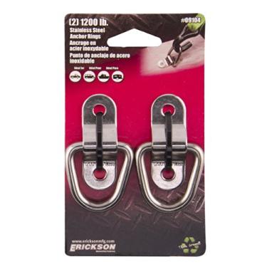 Imagem de Erickson Âncora de aço inoxidável 09104 - Capacidade de carga de 544 kg. (pacote com 2)