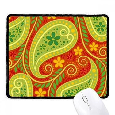 Imagem de Tapete de borracha para jogos com estampa de folhas coloridas, tapete para jogos