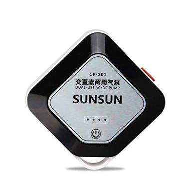Imagem de Bomba Compressor De Ar Cp-201 Sunsun A Bateria Aquário