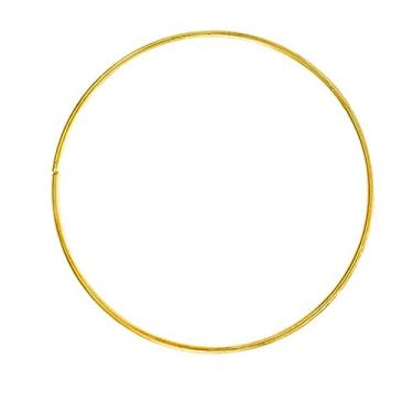 Imagem de Argolas de metal Paracord Planet – Argolas douradas para artesanato, apanhadores de sonhos e ganchos de plantas (10 cm)