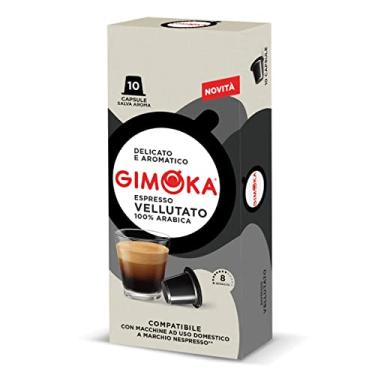 Imagem de Gimoka Cápsulas De Café Vellutato Compatível Com Nespresso Contém 10 Cápsulas