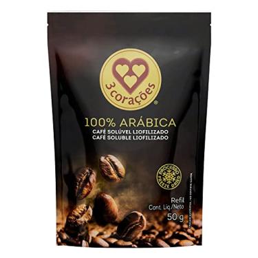 Imagem de Café, Solúvel, Liofilizado, Refil, 50g, 3 Corações
