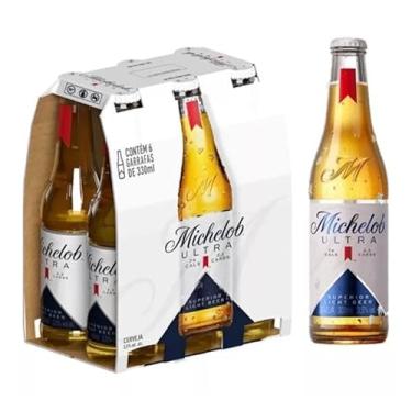 Imagem de AMBEV Cerveja Michelob Ultra Long Neck 330ml - Baixo em Calorias - Pack com 6 Unidades