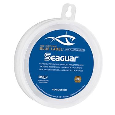 Imagem de Seaguar Linha de pesca Blue Label 100% Flourocarbon (DSF), 5,4 kg, força/comprimento de ruptura de 25 jardas - 12FC25