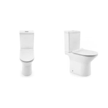 Imagem de Kit com 2 Kit Vaso Sanitário com Caixa Acoplada e Assento Lift Docol Branco