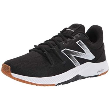 Imagem de New Balance Tênis masculino DynaSoft TRNR V1 Cross Trainer, Preto/Goma, 8.5