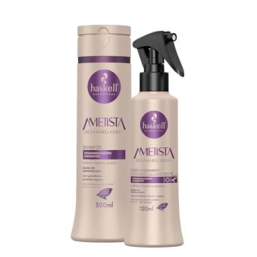 Imagem de Kit 02 Itens Ametista Desamarelador Shampoo 300ml + Fluido 120ml
