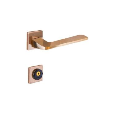 Imagem de fechadura tetra ultra line roseta 55mm bronze latonado alianca