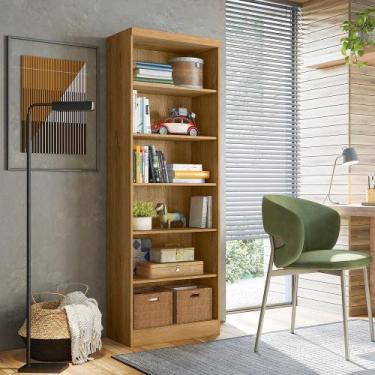 Imagem de Livreiro Multiuso  S/Pts Freijo Toq 1404 - Qmovi - LM DECOR