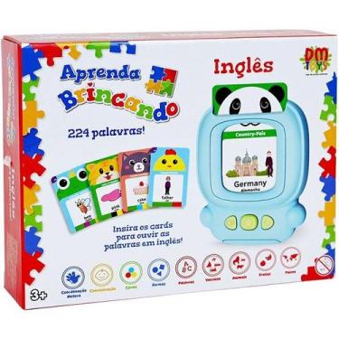 Imagem de Aprenda Brincando INGLES 224 Palavras Azul DM TOYS