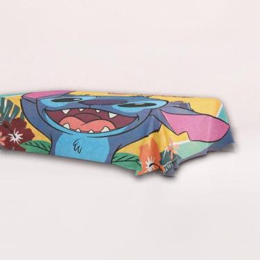 Imagem de Toalha De Mesa Tnt Decoração Stitch Festa e aniversá 1,40x1m - Piffer