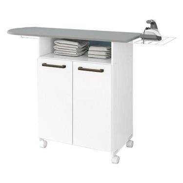 Imagem de Tábua de Passar Primor Branco Lacca  Zanzini - Zanzini Móveis