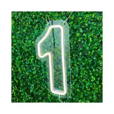 Imagem de Luminoso Numero Neon Led 50 Cm Festa De 0 A 9 - Art Studio Design, 1, 