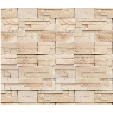 Imagem de Papel De Parede Adesivo Lavável Pedras Canjiquinha 3d Luxo - IC DECOR