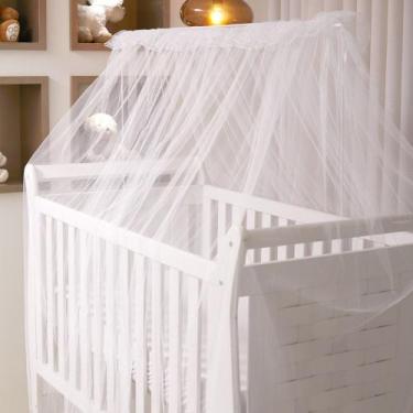 Imagem de Mosquiteiro Papi 1,7 x 1,4m Para Varal Inteiro Branco, Branco, Único