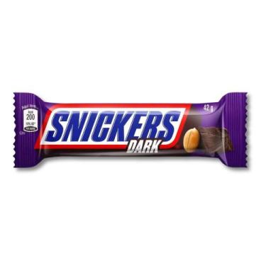 Imagem de Chocolate Snickers Dark Meio Amargo Individual 42g - Mars