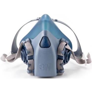 Imagem de Máscara 3M SemiFacial Série 7000 Reutilizável CA:12011