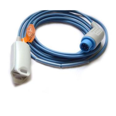 Imagem de Sensor de oximetria compatível ao mindray umec 10 7 pinos tipo clipe -