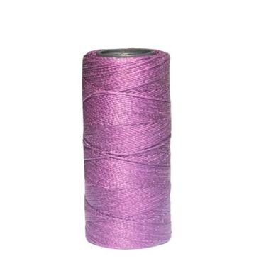 Imagem de Cordão Encerado 1mm - Fio Cordone   - 160 Metros - Bondnyl, Roxo