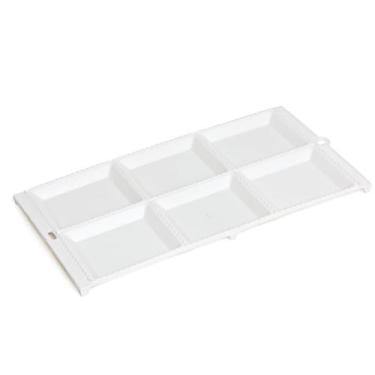 Imagem de Forma para Pastel com 06 Cavidades Injetemp - Branco